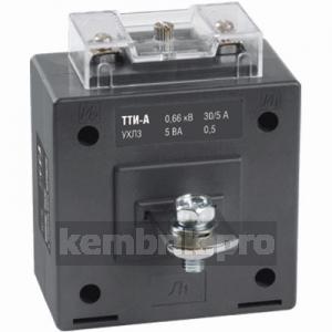 Трансформатор тока ТТИ-А 125/5А 5ВА класс точности 0.5S