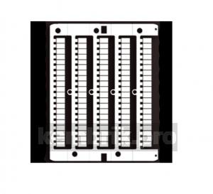 Табличка маркировочная отпечатанная символы со 100 до 150 CNU/8/101 горизонтальная