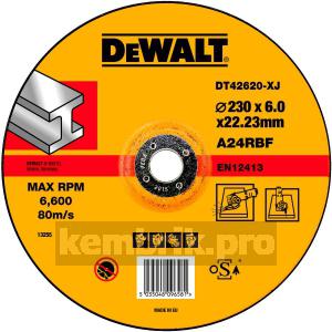 Круг зачистной Dewalt Dt42620xj