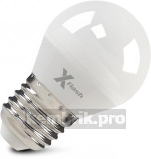 Лампа светодиодная X-flash Xf-e27-g45-6.5w-4000k-230v