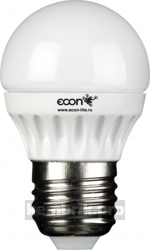 Лампа светодиодная Econ Led p 5Вт e27 4200k p45