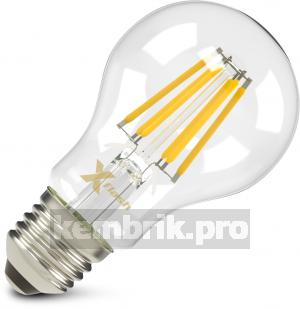 Лампа светодиодная X-flash Xf-e27-fl-a60-6w-2700k-230v 10шт